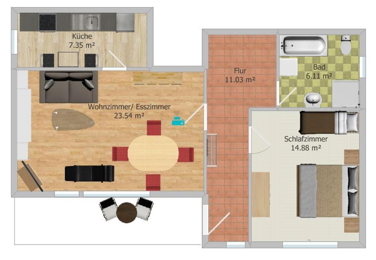 Ferienwohnung Neumann Gersfeld Eksteriør billede